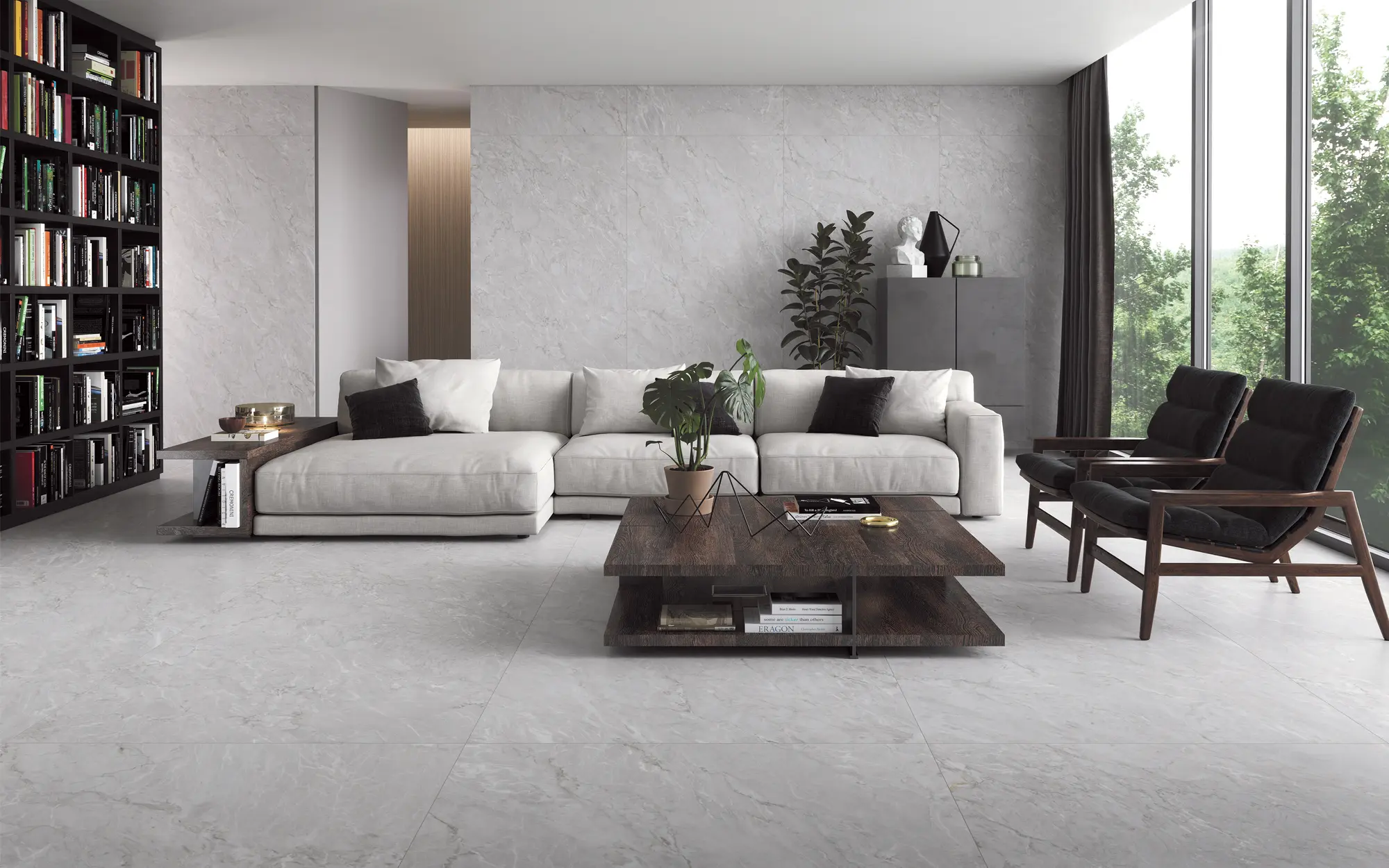 Marmorica Venato Jumbo Vitrified Slab